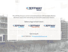 Tablet Screenshot of jeffway.co.uk